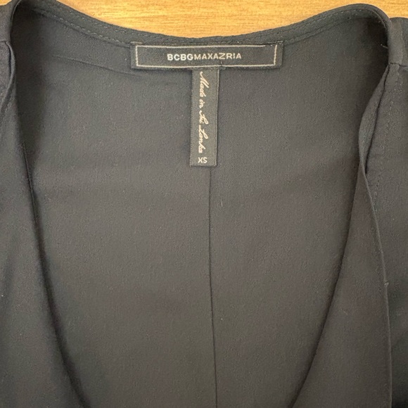 BCBGMaxAzria Black Asymmetrical Dress - Picture 3 of 3